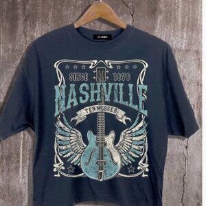 NWT Nashville Crop Tshirt
